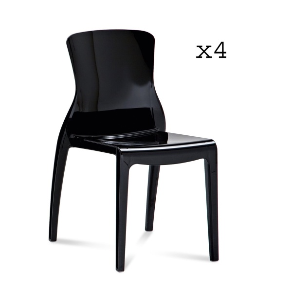 Crystal-Dining-Chair-with-Black-Finish-by-Domitalia