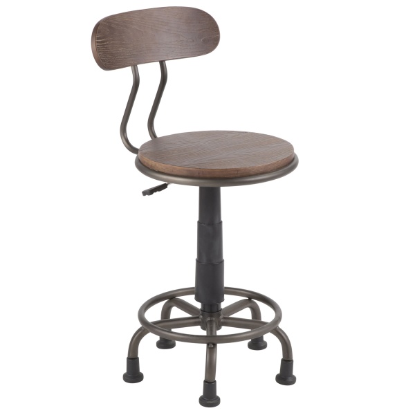 Dakota-Industrial-Task-Chair-in-Antique-Metal-and-Espresso-Wood-by-LumiSource