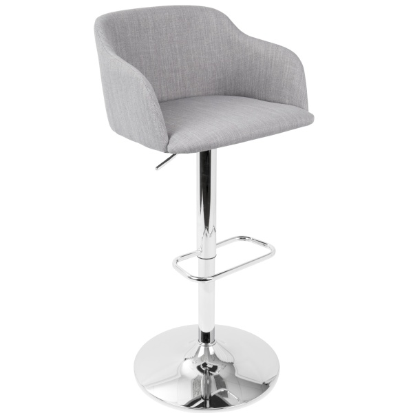 Daniella-Contemporary-Adjustable-Barstool-with-Swivel-in-Light-Grey-by-LumiSource