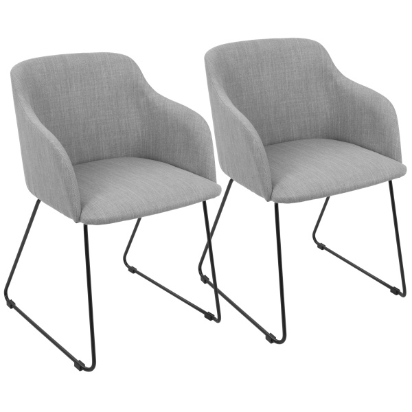 Daniella-Contemporary-DiningAccent-Chair-in-Light-Grey-by-LumiSource-Set-of-2