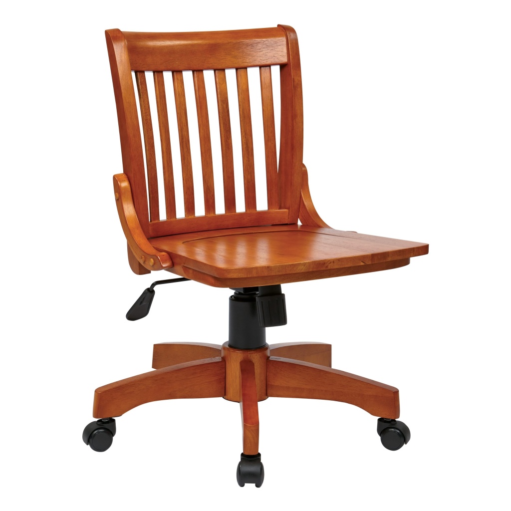 Deluxe Armless Wood Bankers Chair by OSP Designs - Office Star - Madison  Seating