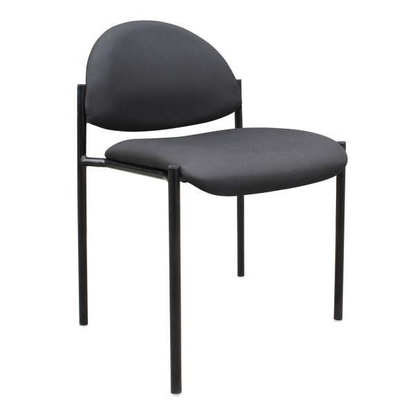 Diamond-Armless-Stacking-Office-Chair-with-Black-Crepe-Fabric-Upholstery-by-Boss-Office-Products