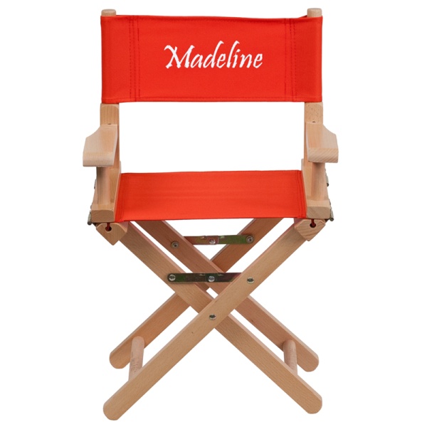 Embroidered 2025 directors chair