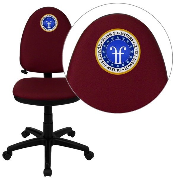 Embroidered-Mid-Back-Burgundy-Fabric-Multifunction-Swivel-Task-Chair-with-Adjustable-Lumbar-Support-by-Flash-Furniture