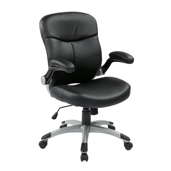 Executive-Mid-Back-Bonded-Leather-Chair-by-Work-Smart-Office-Star