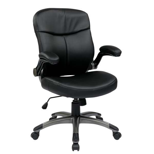 Executive-Mid-Back-Bonded-Leather-Chair-by-Work-Smart-Office-Star