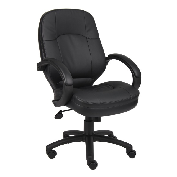 Executive-Office-Chair-with-Black-LeatherPlus-Upholstery-by-Boss-Office-Products