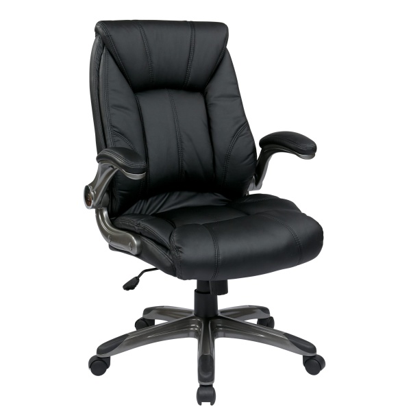 Faux-Leather-Mid-Back-Managers-Chair-by-Work-Smart-Office-Star