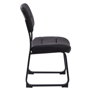 Faux-Leather-Visitor-Chair-with-Sled-Base-by-Work-Smart-Office-Star-2