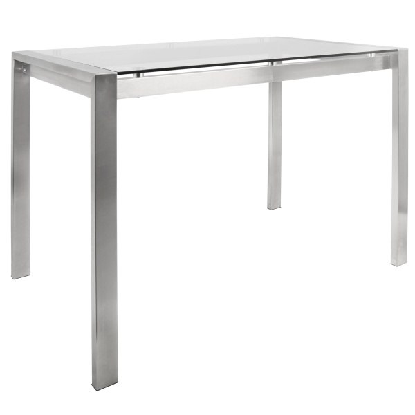 Fuji-Contemporary-Counter-Table-in-Stainless-Steel-and-Clear-Glass-by-LumiSource