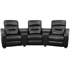 Futura-Series-3-Seat-Reclining-Black-Leather-Theater-Seating-Unit-with-Cup-Holders-by-Flash-Furniture-2