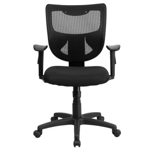 Galaxy-Mid-Back-Designer-Black-Mesh-Back-Swivel-Task-Chair-with-Adjustable-Arms-by-Flash-Furniture-3