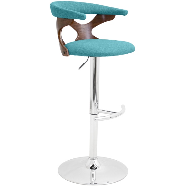 Gardenia-Bar-Stool-in-Walnut-Teal-by-LumiSource