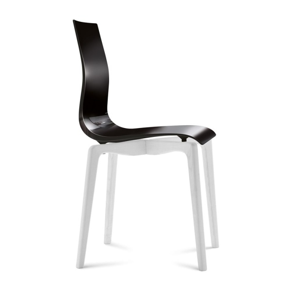 Gel-L-Dining-Chair-with-Black-Seat-Color-and-White-Finish-by-Domitalia