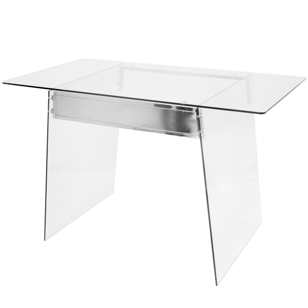 Glacier-Contemporary-Desk-in-Clear-and-Chrome-by-LumiSource