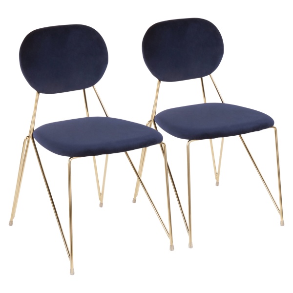 Gwen-Contemporary-Glam-Chair-in-Gold-Metal-with-Blue-Velvet-by-LumiSource-Set-of-2