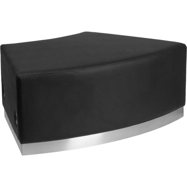 HERCULES-Alon-Series-Black-Leather-Backless-Convex-Chair-with-Brushed-Stainless-Steel-Base-by-Flash-Furniture