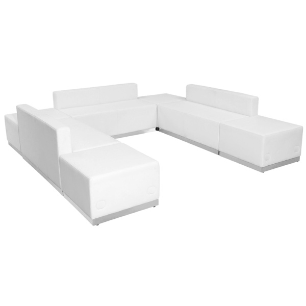 HERCULES-Alon-Series-Melrose-White-Leather-Reception-Configuration-7-Pieces-by-Flash-Furniture