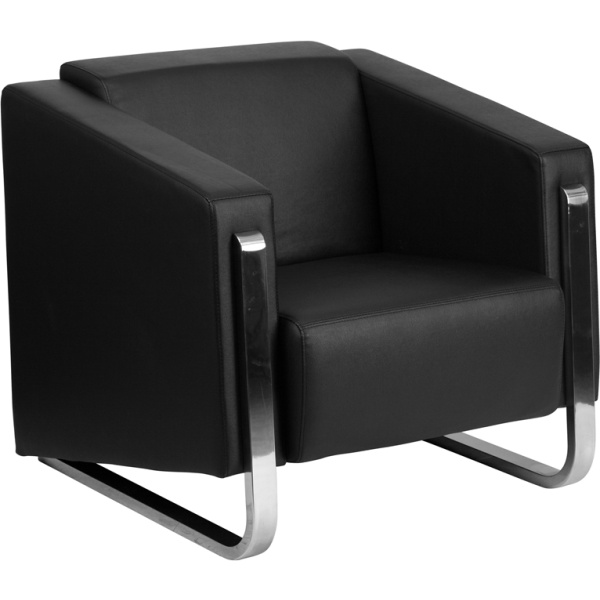 HERCULES-Gallant-Series-Contemporary-Black-Leather-Chair-with-Stainless-Steel-Frame-by-Flash-Furniture