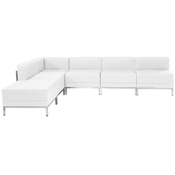 HERCULES-Imagination-Series-Melrose-White-Leather-Sectional-Configuration-6-Pieces-by-Flash-Furniture