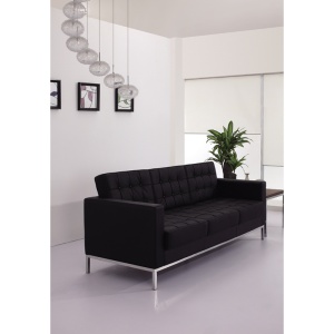 HERCULES-Lacey-Series-Contemporary-Black-Leather-Sofa-with-Stainless-Steel-Frame-by-Flash-Furniture-3