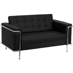 HERCULES-Lesley-Series-Contemporary-Black-Leather-Loveseat-with-Encasing-Frame-by-Flash-Furniture