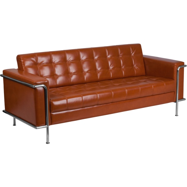 HERCULES-Lesley-Series-Contemporary-Cognac-Leather-Sofa-with-Encasing-Frame-by-Flash-Furniture