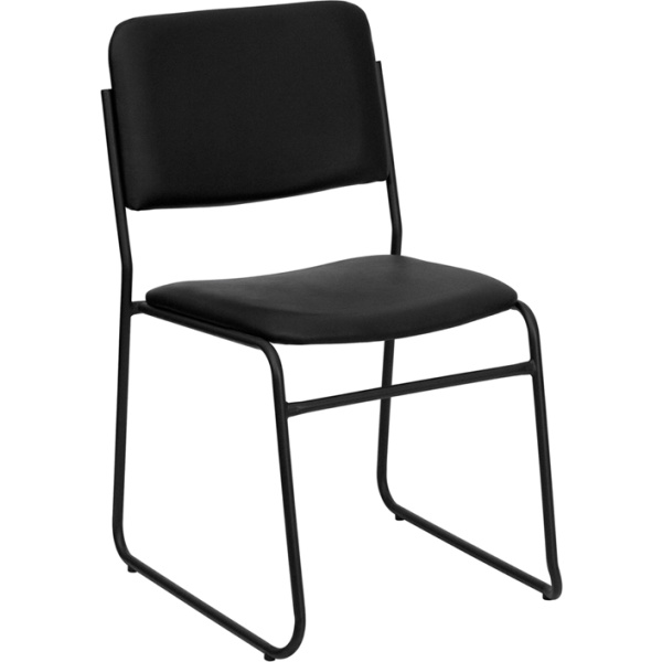 HERCULES-Series-1000-lb.-Capacity-High-Density-Black-Vinyl-Stacking-Chair-with-Sled-Base-by-Flash-Furniture