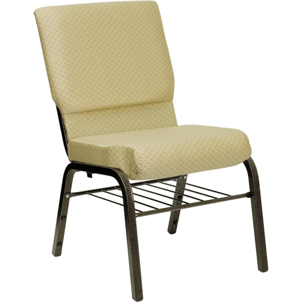 HERCULES-Series-18.5W-Church-Chair-in-Beige-Patterned-Fabric-with-Book-Rack-Gold-Vein-Frame-by-Flash-Furniture