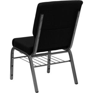 HERCULES-Series-18.5W-Church-Chair-in-Black-Fabric-with-Book-Rack-Silver-Vein-Frame-by-Flash-Furniture-3