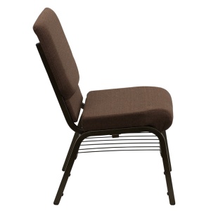 HERCULES-Series-18.5W-Church-Chair-in-Brown-Fabric-with-Book-Rack-Gold-Vein-Frame-by-Flash-Furniture-3