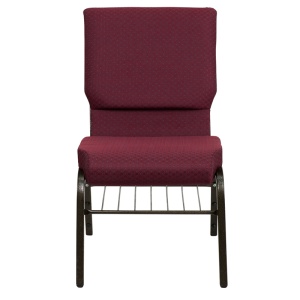 HERCULES-Series-18.5W-Church-Chair-in-Burgundy-Patterned-Fabric-with-Book-Rack-Gold-Vein-Frame-by-Flash-Furniture-3