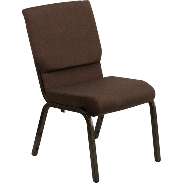 HERCULES-Series-18.5W-Stacking-Church-Chair-in-Brown-Fabric-Gold-Vein-Frame-by-Flash-Furniture