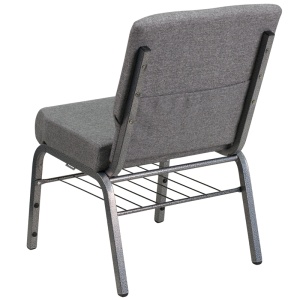 HERCULES-Series-21W-Church-Chair-in-Gray-Fabric-with-Book-Rack-Silver-Vein-Frame-by-Flash-Furniture-2