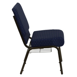 HERCULES-Series-21W-Church-Chair-in-Navy-Blue-Dot-Patterned-Fabric-with-Book-Rack-Gold-Vein-Frame-by-Flash-Furniture-3