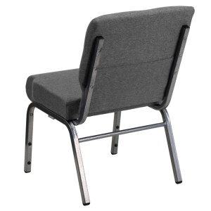 HERCULES-Series-21W-Stacking-Church-Chair-in-Gray-Fabric-Silver-Vein-Frame-by-Flash-Furniture-2