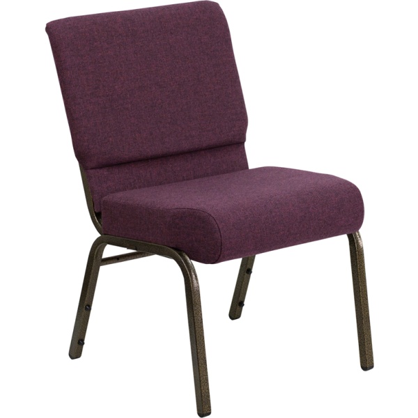 HERCULES-Series-21W-Stacking-Church-Chair-in-Plum-Fabric-Gold-Vein-Frame-by-Flash-Furniture