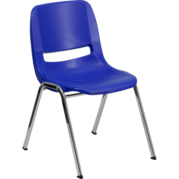 HERCULES-Series-440-lb.-Capacity-Navy-Ergonomic-Shell-Stack-Chair-with-Chrome-Frame-and-14-Seat-Height-by-Flash-Furniture