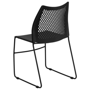 HERCULES-Series-661-lb.-Capacity-Black-Sled-Base-Stack-Chair-with-Air-Vent-Back-by-Flash-Furniture-2