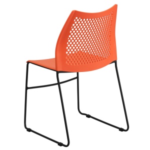 HERCULES-Series-661-lb.-Capacity-Orange-Sled-Base-Stack-Chair-with-Air-Vent-Back-by-Flash-Furniture-2