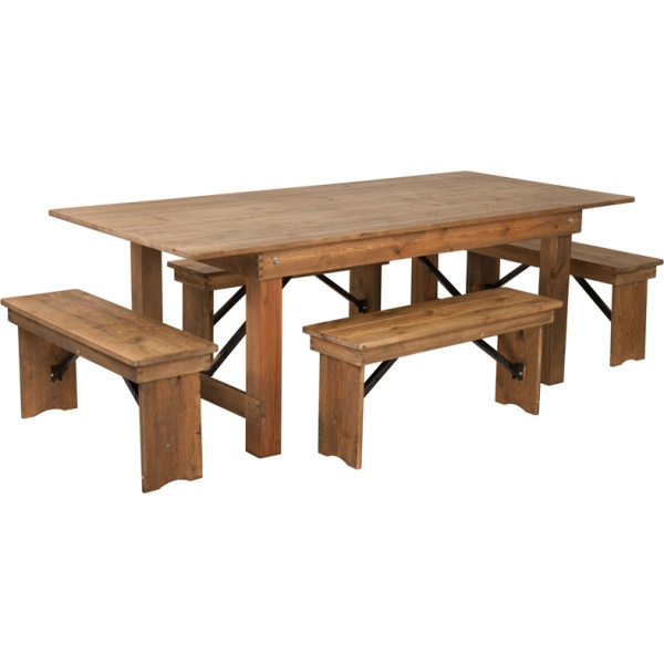 HERCULES-Series-7-x-40-Antique-Rustic-Folding-Farm-Table-and-Four-Bench-Set-by-Flash-Furniture