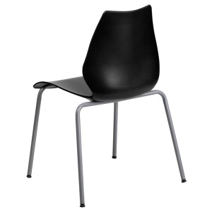 HERCULES-Series-770-lb.-Capacity-Black-Stack-Chair-with-Lumbar-Support-and-Silver-Frame-by-Flash-Furniture-2