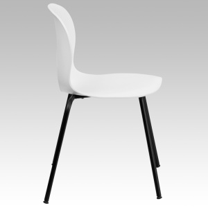 HERCULES-Series-770-lb.-Capacity-Designer-White-Plastic-Stack-Chair-with-Black-Frame-by-Flash-Furniture-2