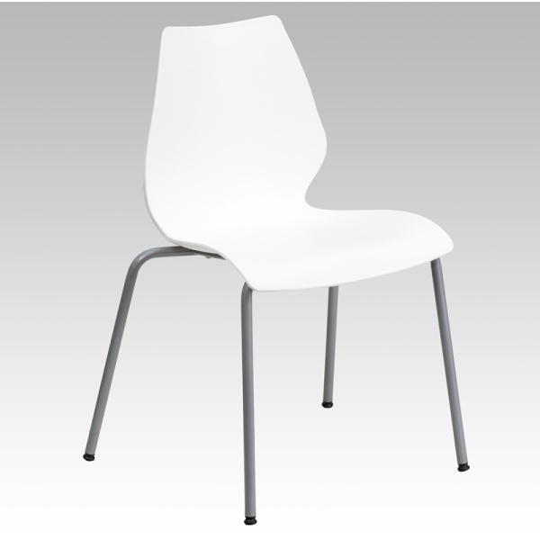 HERCULES-Series-770-lb.-Capacity-White-Stack-Chair-with-Lumbar-Support-and-Silver-Frame-by-Flash-Furniture