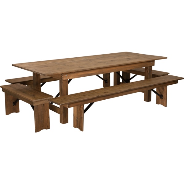 HERCULES-Series-8-x-40-Antique-Rustic-Folding-Farm-Table-and-Four-Bench-Set-by-Flash-Furniture