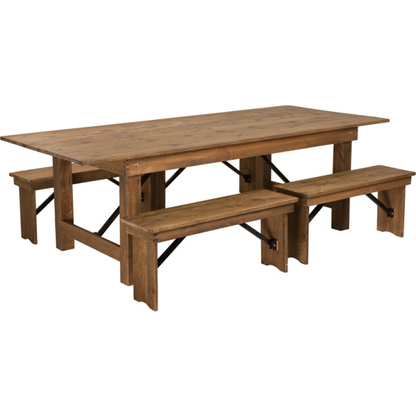 HERCULES-Series-8-x-40-Antique-Rustic-Folding-Farm-Table-and-Four-Bench-Set-by-Flash-Furniture