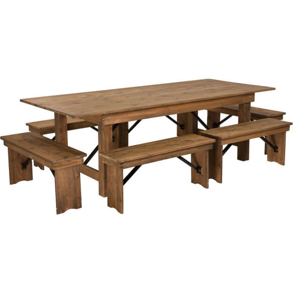 HERCULES-Series-8-x-40-Antique-Rustic-Folding-Farm-Table-and-Six-Bench-Set-by-Flash-Furniture