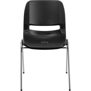 HERCULES-Series-880-lb.-Capacity-Black-Ergonomic-Shell-Stack-Chair-with-Chrome-Frame-and-18-Seat-Height-by-Flash-Furniture-3