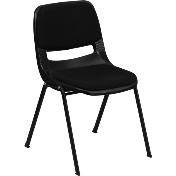 HERCULES-Series-880-lb.-Capacity-Black-Ergonomic-Shell-Stack-Chair-with-Padded-Seat-and-Back-by-Flash-Furniture