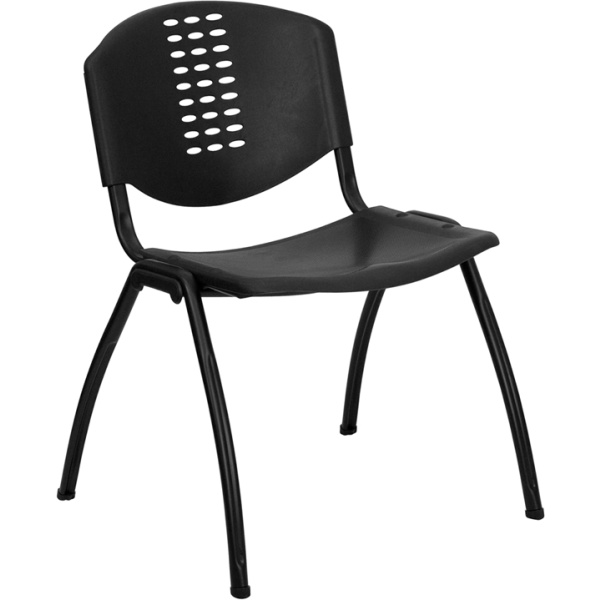 HERCULES-Series-880-lb.-Capacity-Black-Plastic-Stack-Chair-with-Black-Frame-by-Flash-Furniture